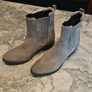 Splendid Women's Suede Boots - Light Gray